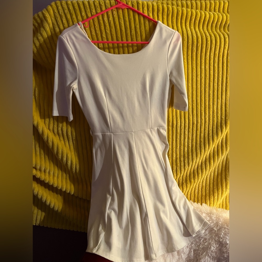 White dress